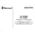 SHERWOOD XA-5300 Owners Manual